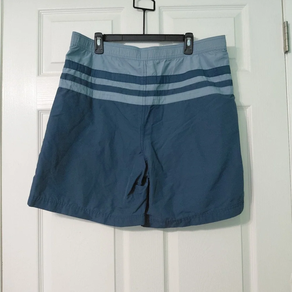 Polo Sport Ralph Lauren Swim Trunks Mens Large Striped Board Shorts Colorblock